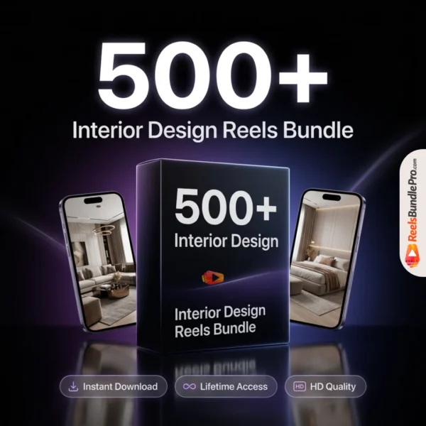 500+ Interior Design Reels Bundle – Viral Videos for Instagram ...