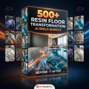 500+ Stunning Floor Transformation AI Reels Bundle for Instagram & YouTube Shorts
