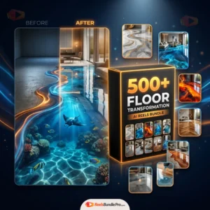 500+ Stunning Floor Transformation AI Reels Bundle for Instagram & YouTube Shorts
