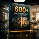 600+ Place Restoration AI Reels Bundle – Best Viral AI Reels Bundle for Reels & Shorts Creators