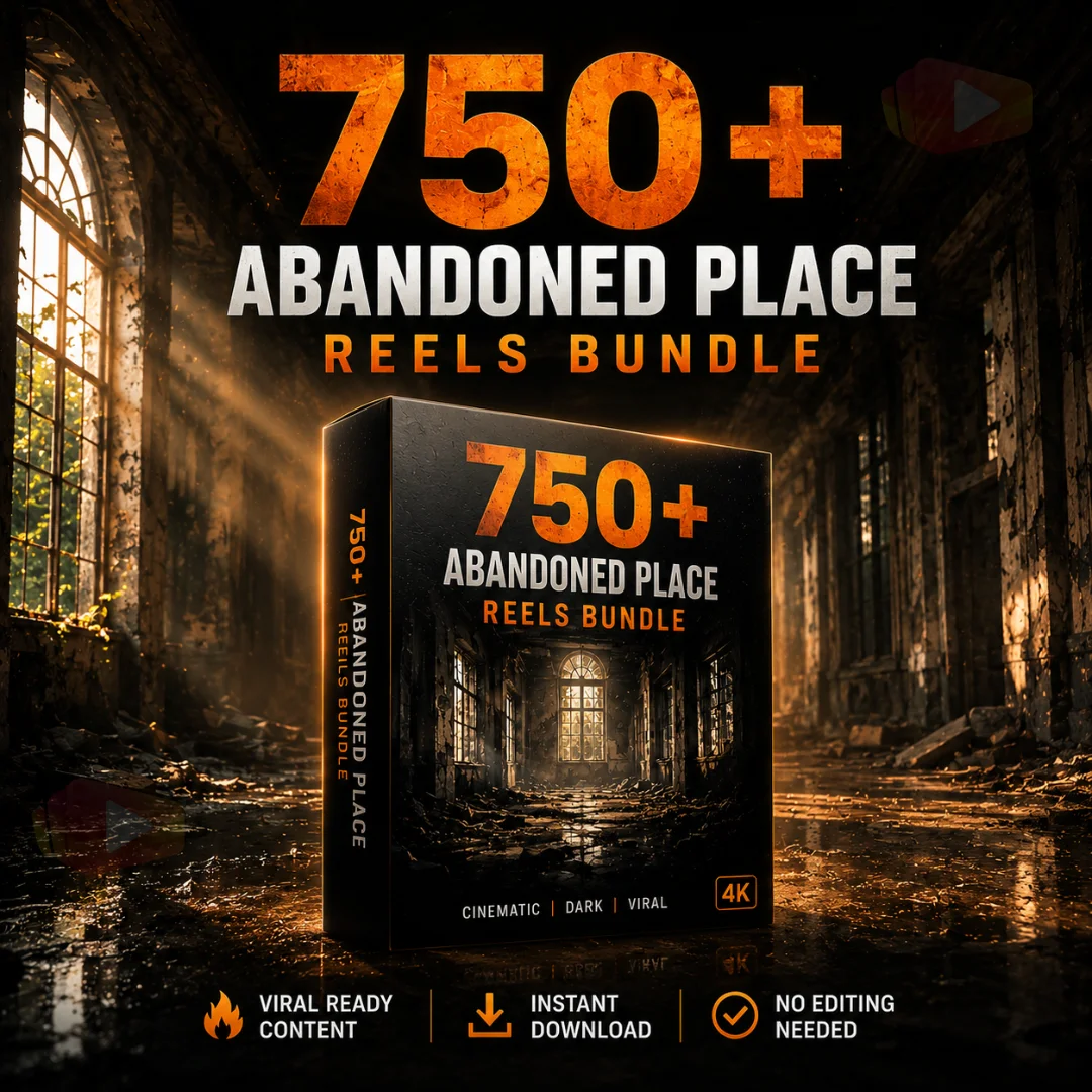 750+ Abandoned Place Reel Bundles – Best Viral AI Reels for Content Creators