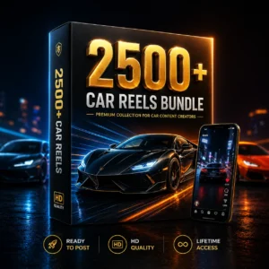 2500+ Ultimate Car Reels Bundle Buy – Best Viral AI Reel Bundle for Content Creators