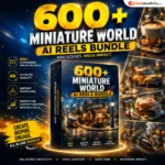 600+ Stunning Miniature World Instagram Reels Bundle – Best Viral AI Reels Video for Content Creators